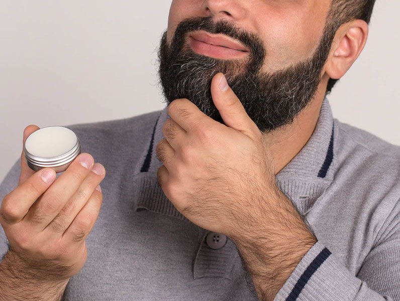 Использование крема для роста бороды