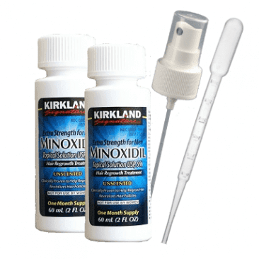 Комплект Minoxidil Kirkland 5% на 2 месяца