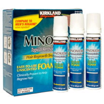 Пена для роста бороды Minoxidil Kirkland Foam 5% упаковка на 3 месяцев